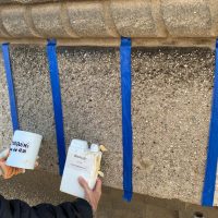 Así se hace una prueba antes de iniciar la restauración